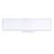 Westinghouse Fixture Wall 75W 2-Light LowProfile White Base White Ceramic RectanGlasse Glass 6640300 - alternate 1